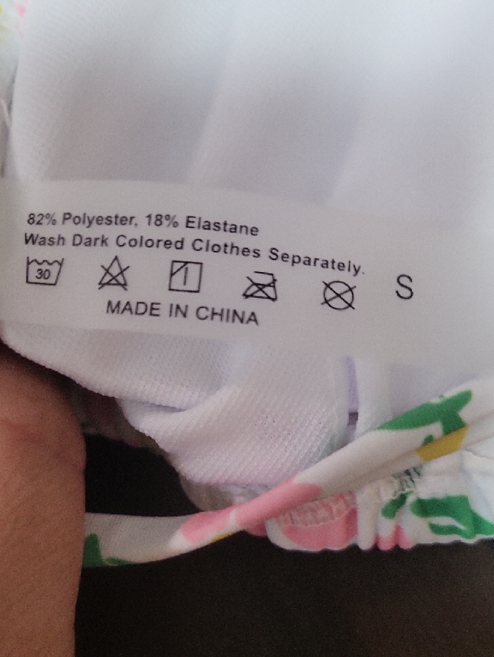 Floral String Bikini - Picture 4 of 4